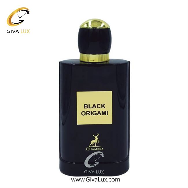  ادو پرفیوم زنانه/مردانه الحمبرا اورجینال  مدل Alhambra Black Origami حجم 100 میل Alhambra Black Origami.jpg